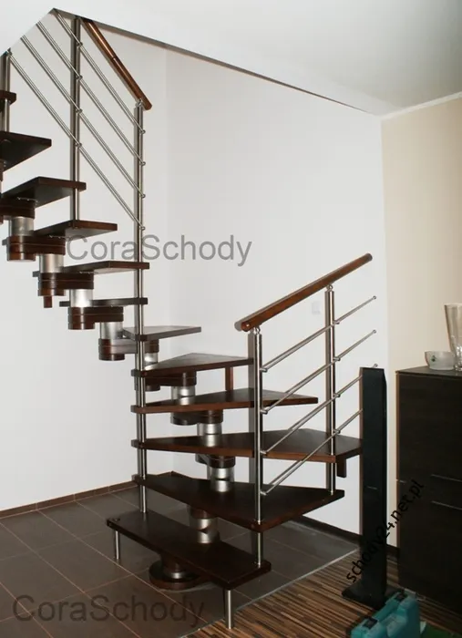 schody spiralne